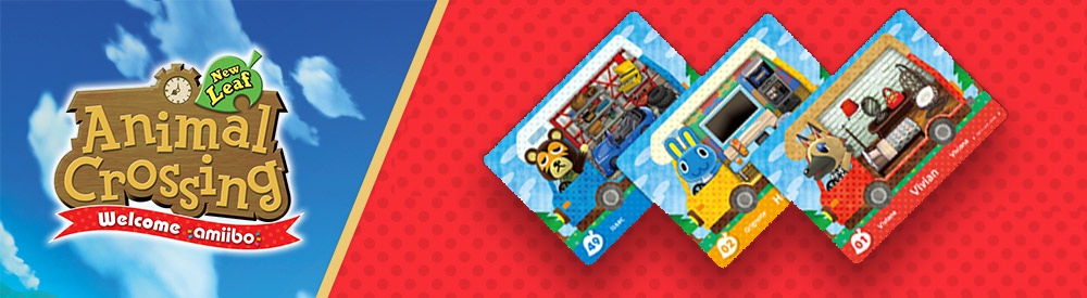 Banner Animal Crossing New Leaf-amiibo-kaarten