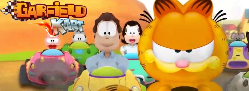 Banner Garfield Kart