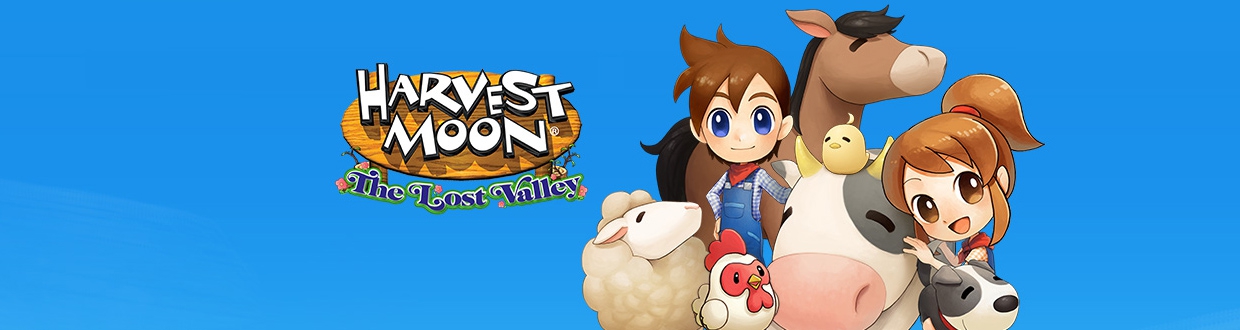 Banner Harvest Moon The Lost Valley