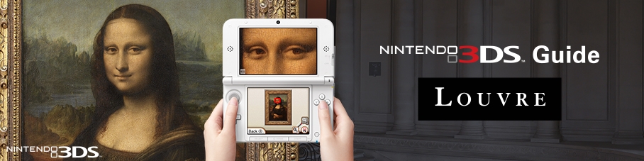 Banner Nintendo 3DS Guide Louvre