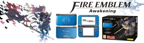 Banner Nintendo 3DS XL Fire Emblem Awakening Limited Edition