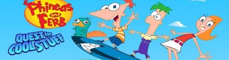 Banner Phineas and Ferb Quest for Cool Stuff