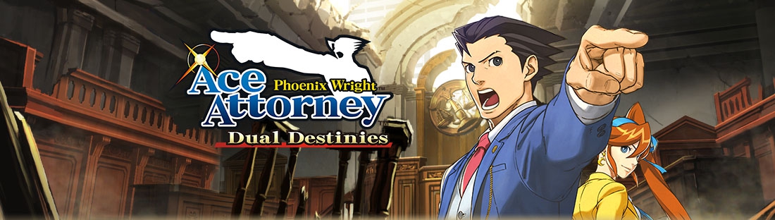 Banner Phoenix Wright Ace Attorney - Dual Destinies