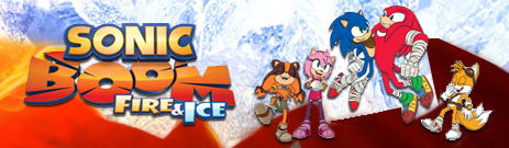 Banner Sonic Boom Fire and Ice