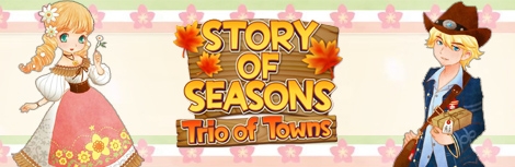 Banner Story of Seasons Trio of Towns