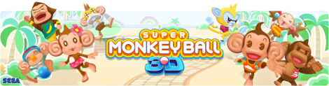 Banner Super Monkey Ball 3D