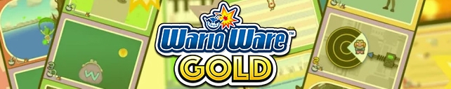 Banner WarioWare Gold