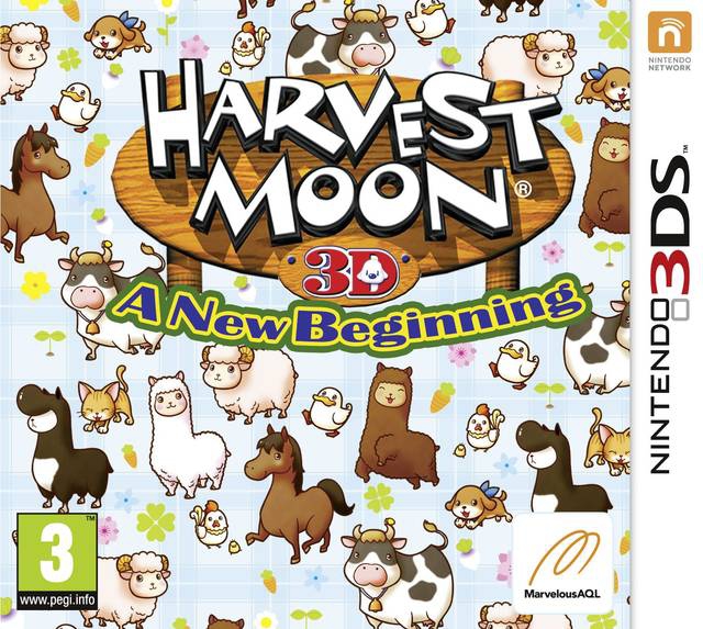 Boxshot Harvest Moon 3D: A New Beginning
