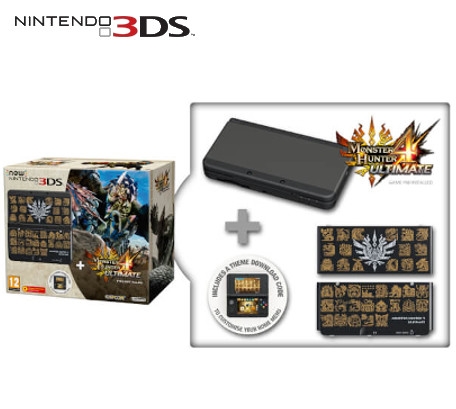 Boxshot New Nintendo 3DS Monster Hunter 4 Ultimate Limited Edition