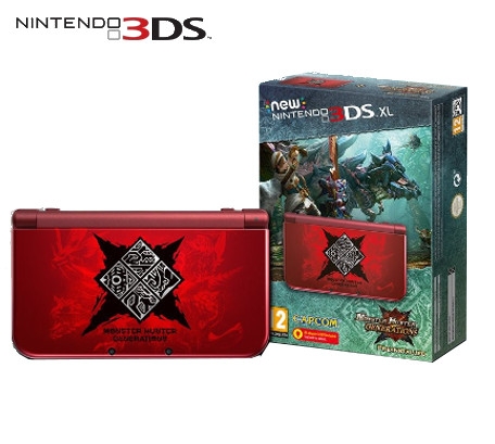 Boxshot New Nintendo 3DS XL Monster Hunter Generations Limited Edition