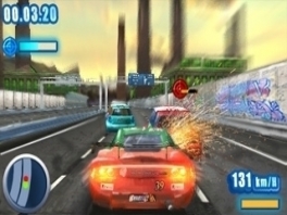 Dit is één van de weinige games waarin je beloond wordt voor het vernietigen van andere autos!