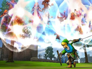 Alle DLC uit de Wii U-versie van Hyrule Warriors zit standaard in deze Nintendo 3DS-versie.