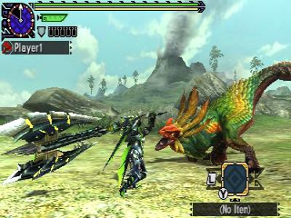 Prachtige graphics wat Monster Hunter uit de 3DS tovert!