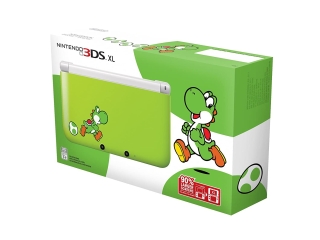 Nintendo 3DS XL Yoshi Special Edition: Afbeelding met speelbare characters