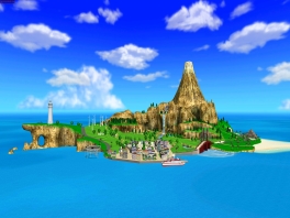 Vlieg rond het eiland wat je waarschijnlijk wel kent van Wii Sports Resort!