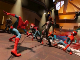 Spiderman, gebruik Double Team! Its super effective!
