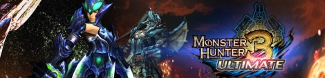 Banner Monster Hunter 3 Ultimate