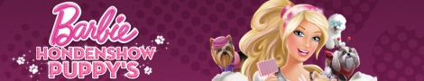Banner Barbie Hondenshow Puppys