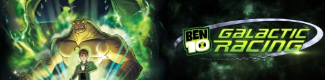 Banner Ben 10 Galactic Racing