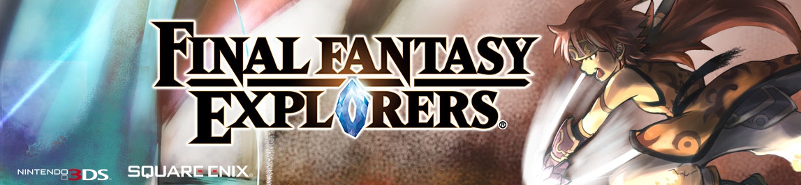 Banner Final Fantasy Explorers