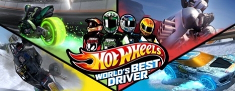 Banner Hot Wheels Worlds Best Driver