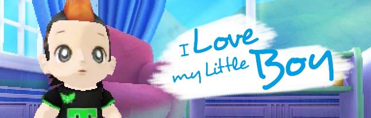 Banner I Love My Little Boy