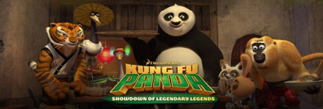 Banner Kung Fu Panda Showdown of Legendary Legends