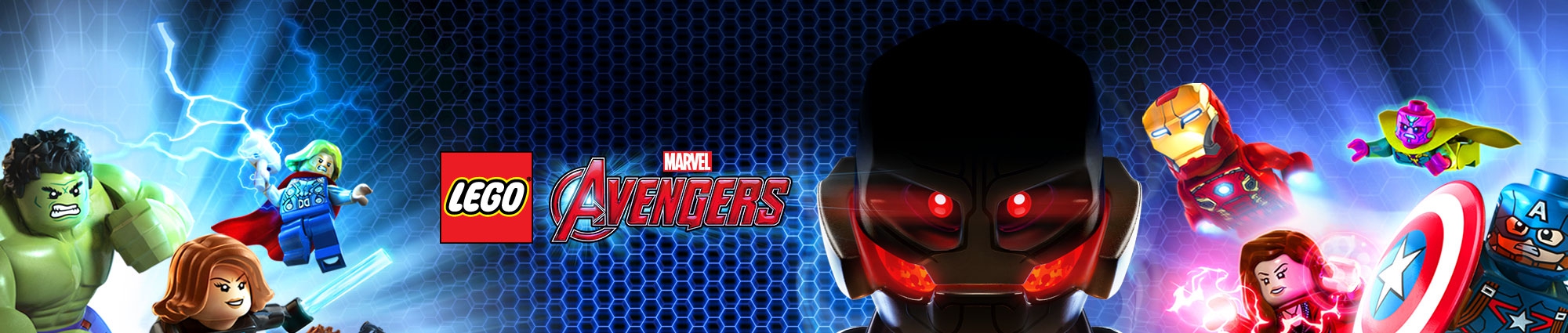 Banner LEGO Marvel Avengers