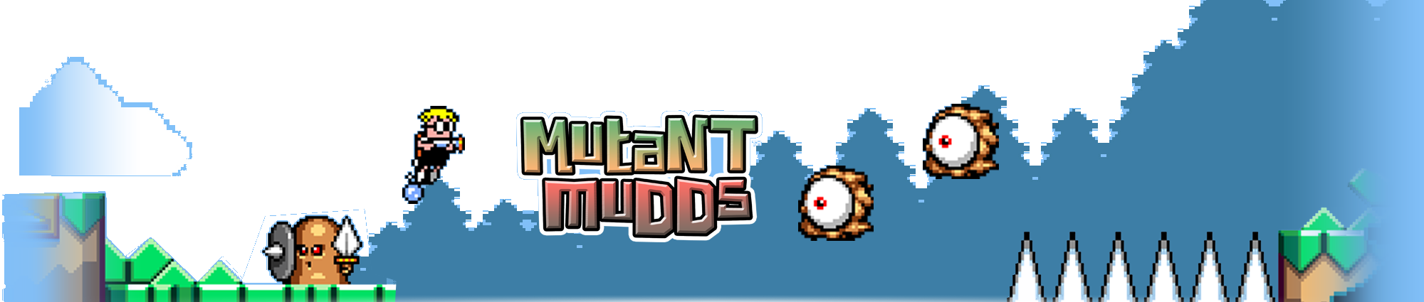 Banner Mutant Mudds