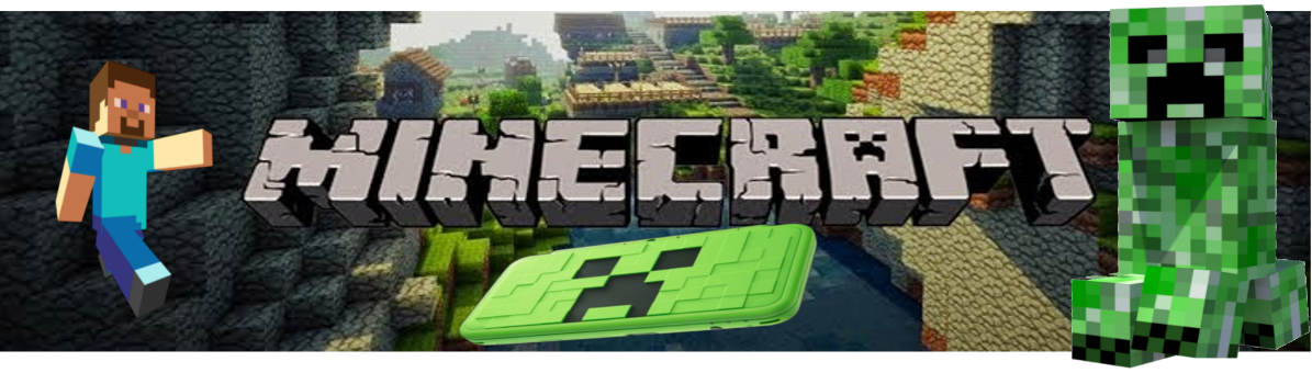 Banner New Nintendo 2DS XL Minecraft Creeper Edition