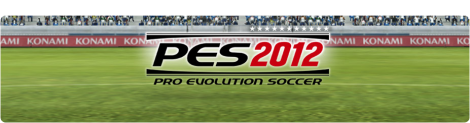 Banner PES 2012 3D Pro evolution soccer