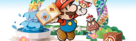 Banner Paper Mario Sticker Star