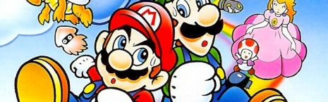 Banner Super Mario Bros Deluxe