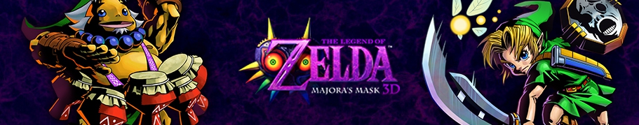 Banner The Legend of Zelda Majoras Mask 3D