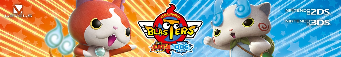 Banner Yo-Kai Watch Blasters Red Cat Corps
