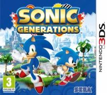 Sonic Generations Losse Game Card voor Nintendo 3DS