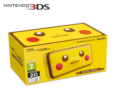 Boxshot New Nintendo 2DS XL Pikachu Edition