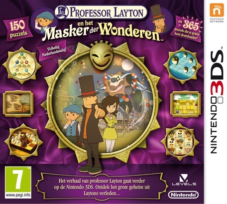 Boxshot Professor Layton en het Masker der Wonderen