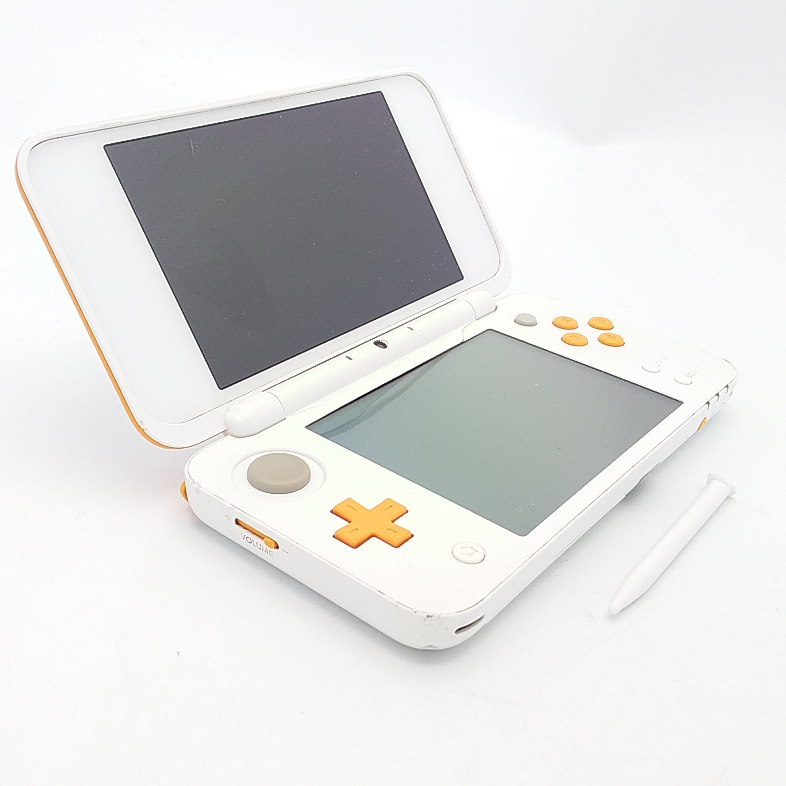 Foto van New Nintendo 2DS XL Wit Oranje - Gebruikte Staat