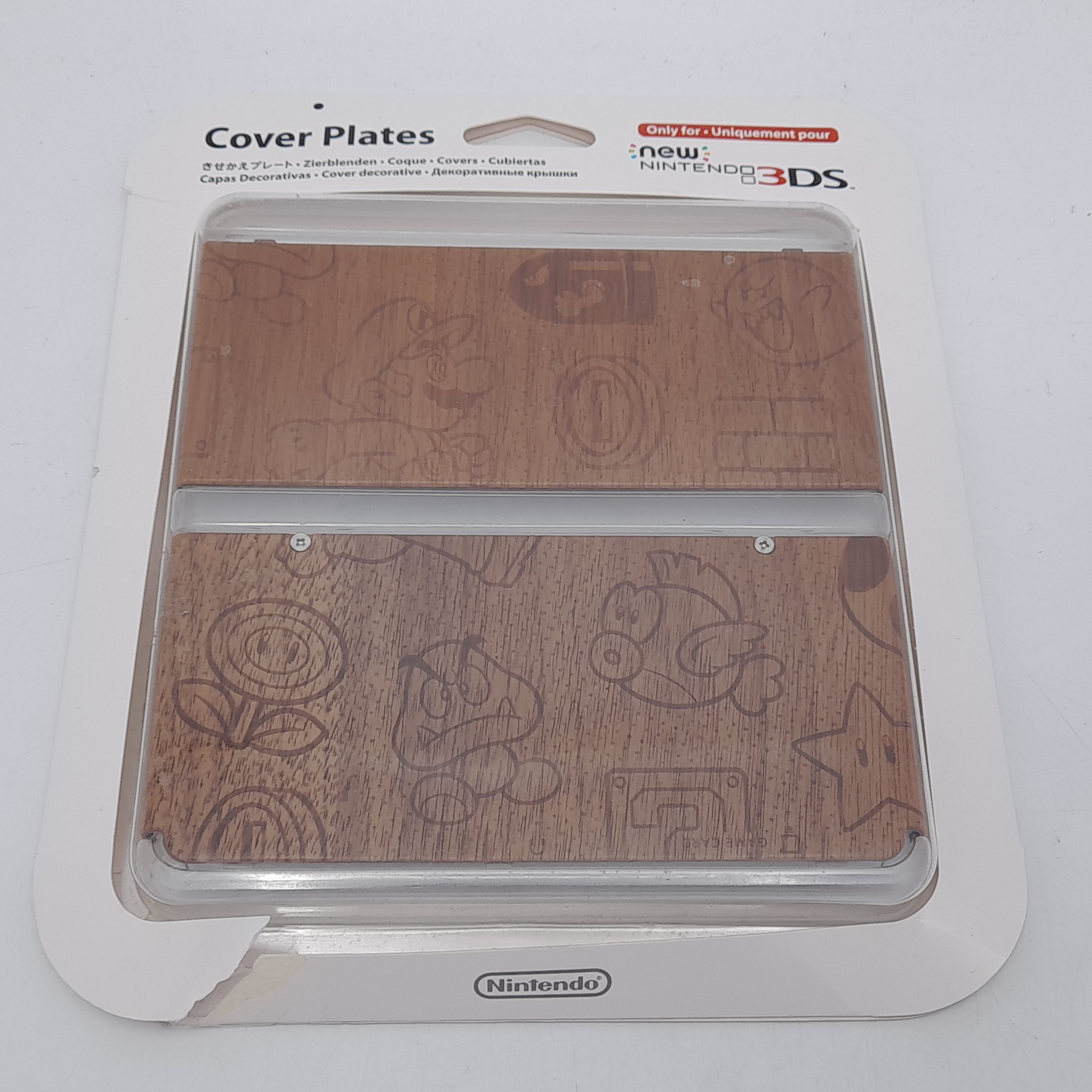 Foto van New Nintendo 3DS Verwisselbare Covers in Doos - Super Mario Wood