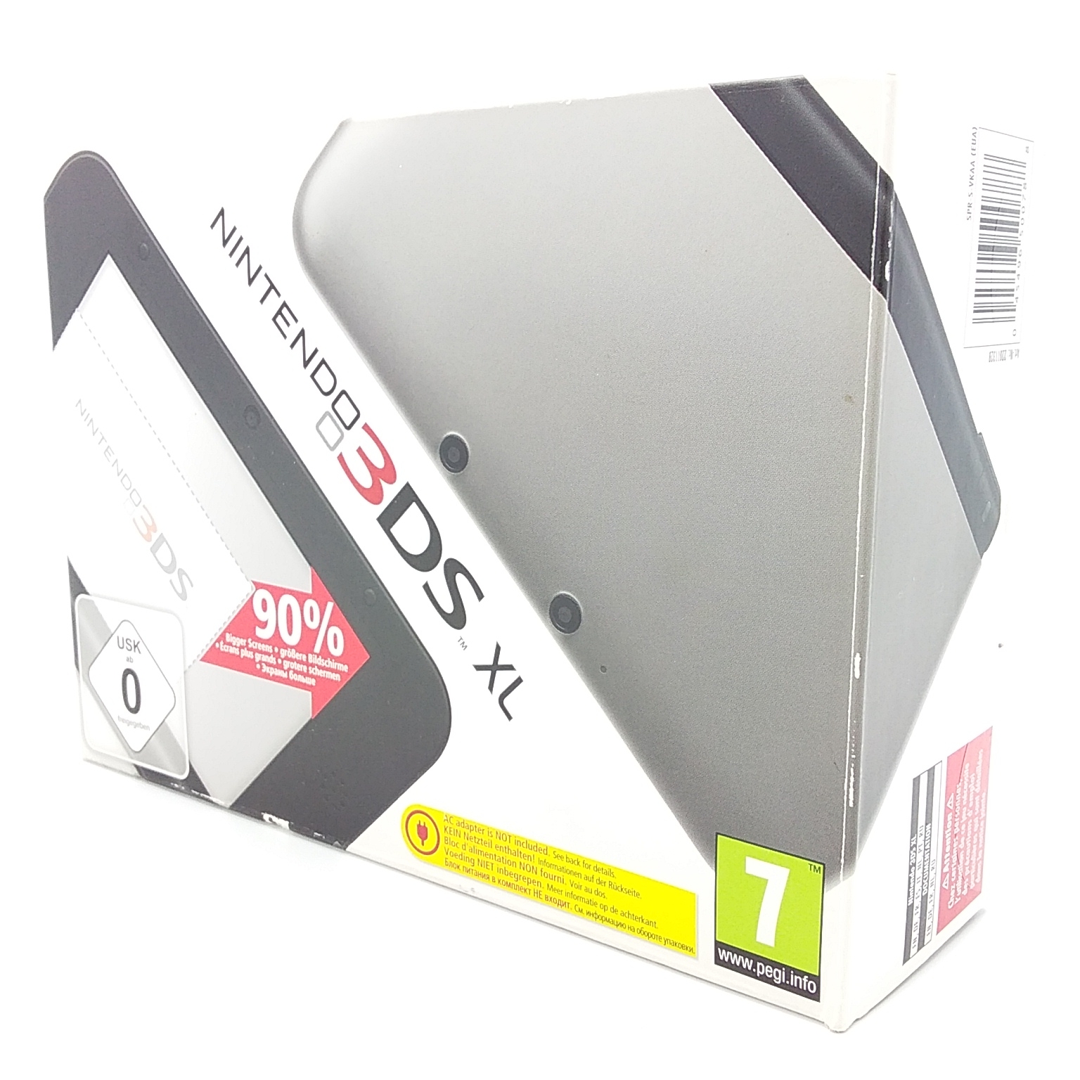 Foto van Nintendo 3DS XL Zwart & Zilver - Als Nieuw & in Doos