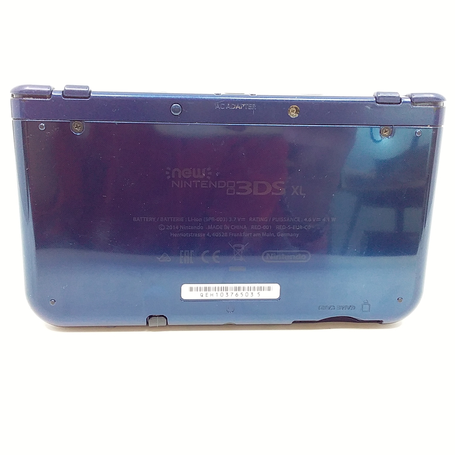 Foto van New Nintendo 3DS XL Metallic Blauw - Nette Staat