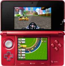 Review Mario Kart 7: Mario Kart in een 1e-persoons perspectief! Gebruik de gyrosensor en kantel je 3DS om te sturen!